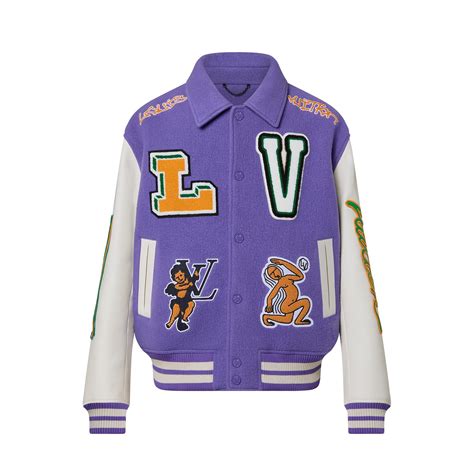 louis vuitton fw22 varsity jacket price|More.